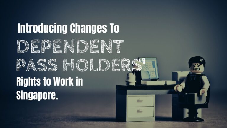 dependent pass holder requirement changes