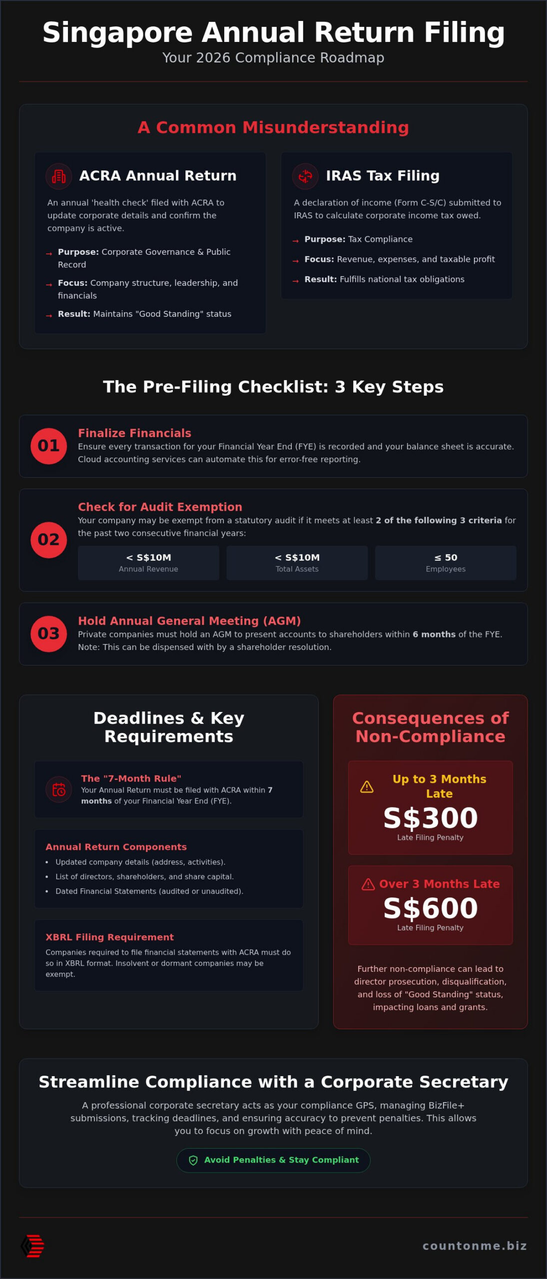 2026 Singapore Annual Return Checklist for Founders